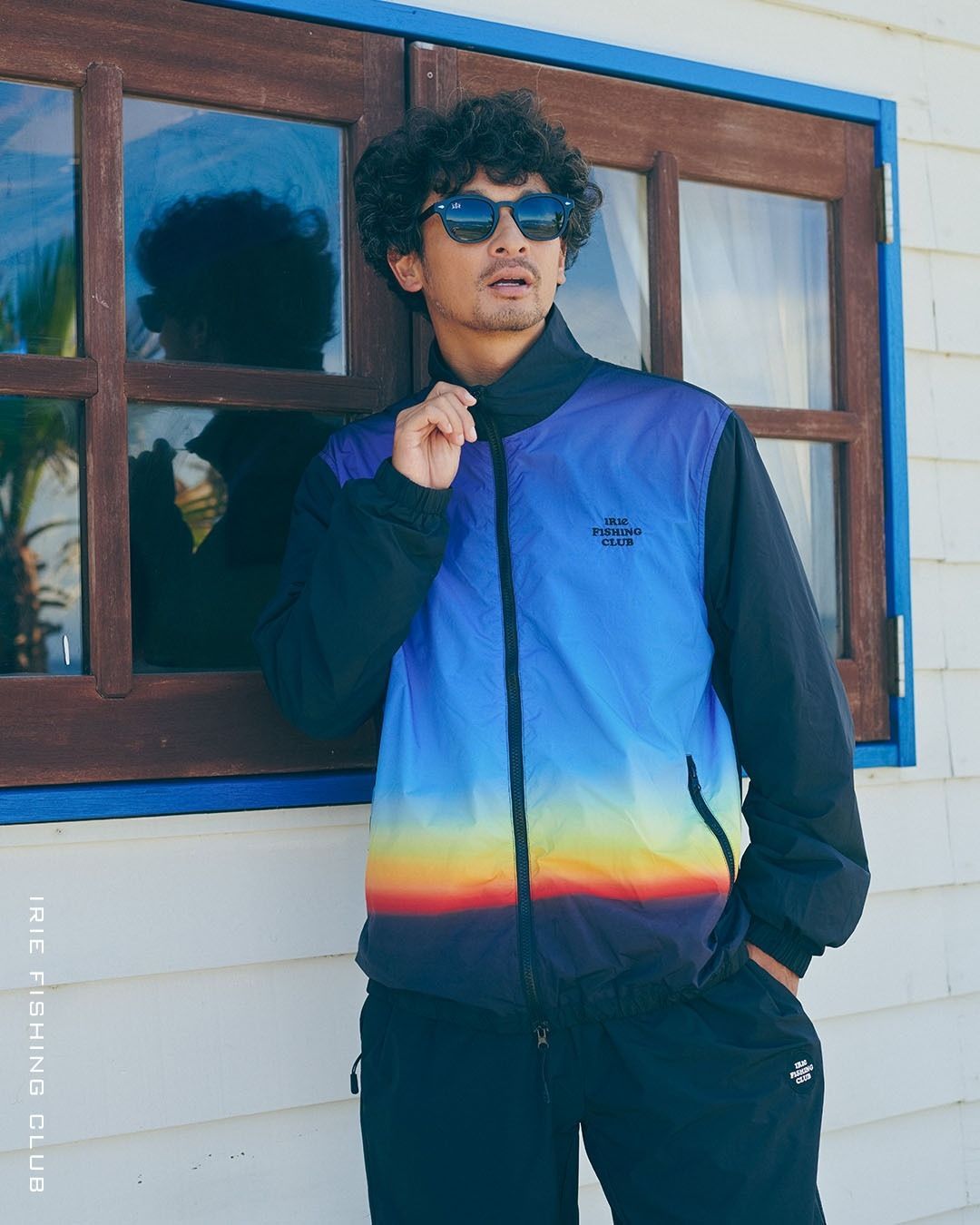 アイリーフィッシングクラブ　ヨアケ　トラックジャケット　Lサイズ　レア品 IRIE FISHING CLUB YOAKE TRACK JACKET XL アイリーフィッシングクラブ