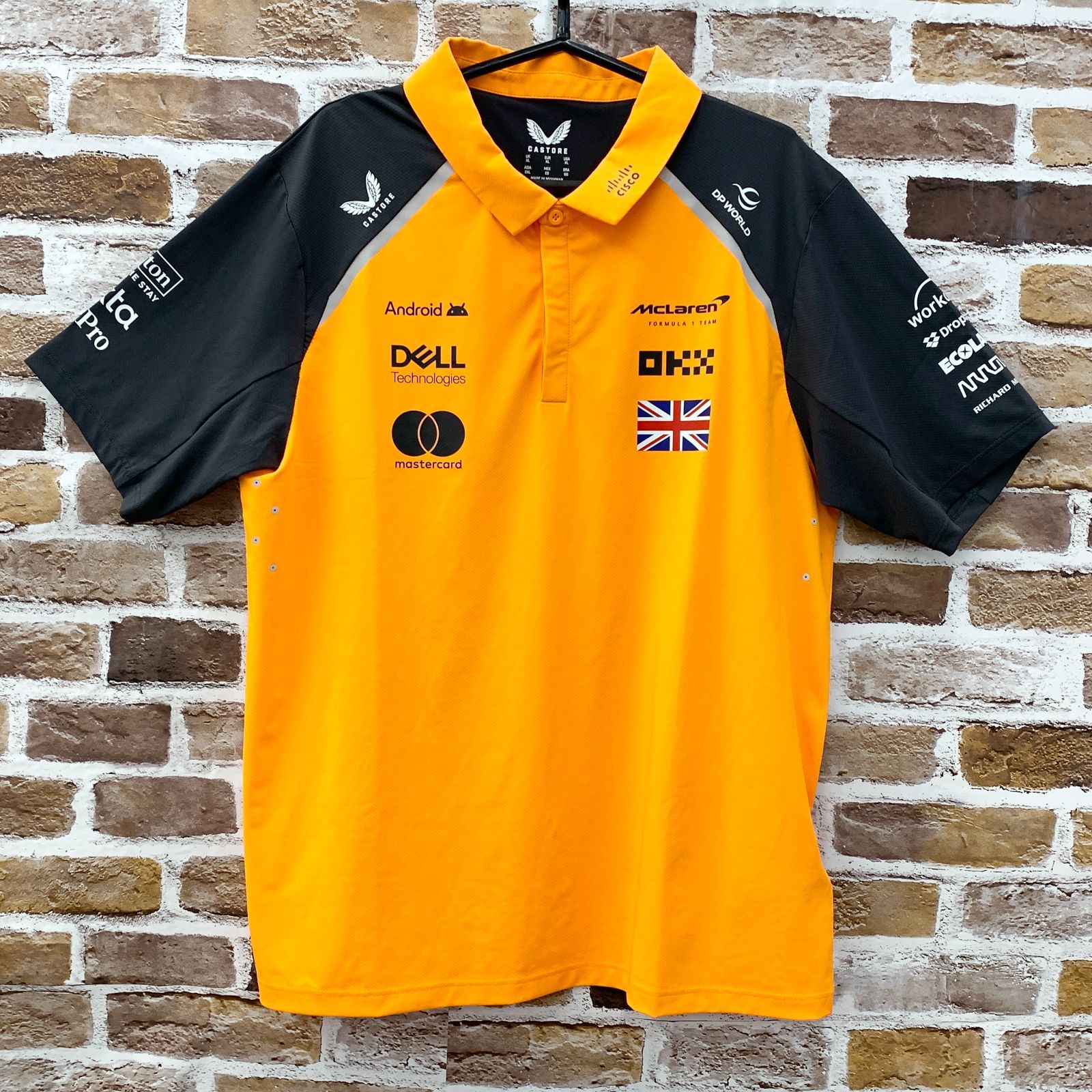 McLaren Formula 1 Team マクラーレン CASTORE F1 ランドノリス 半袖