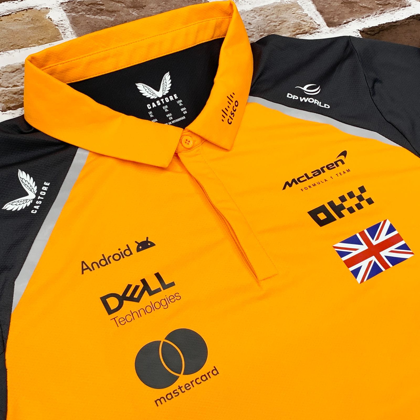 McLaren Formula 1 Team マクラーレン CASTORE F1 ランドノリス 半袖