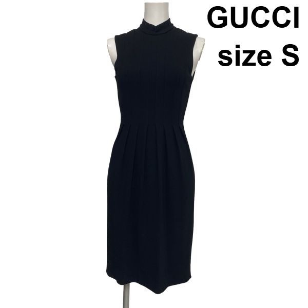 ○◇ グッチ GUCCI ノースリーブワンピース ドレス ミモレ丈