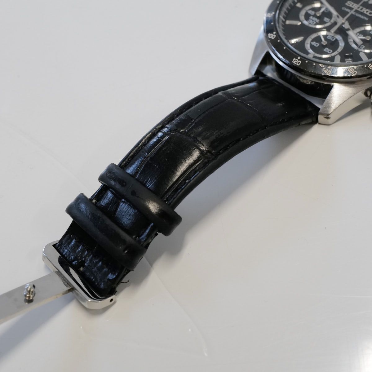 SEIKO SELECTION SBTR021 クロノグラフ メンズ腕時計 USED品 セイコー