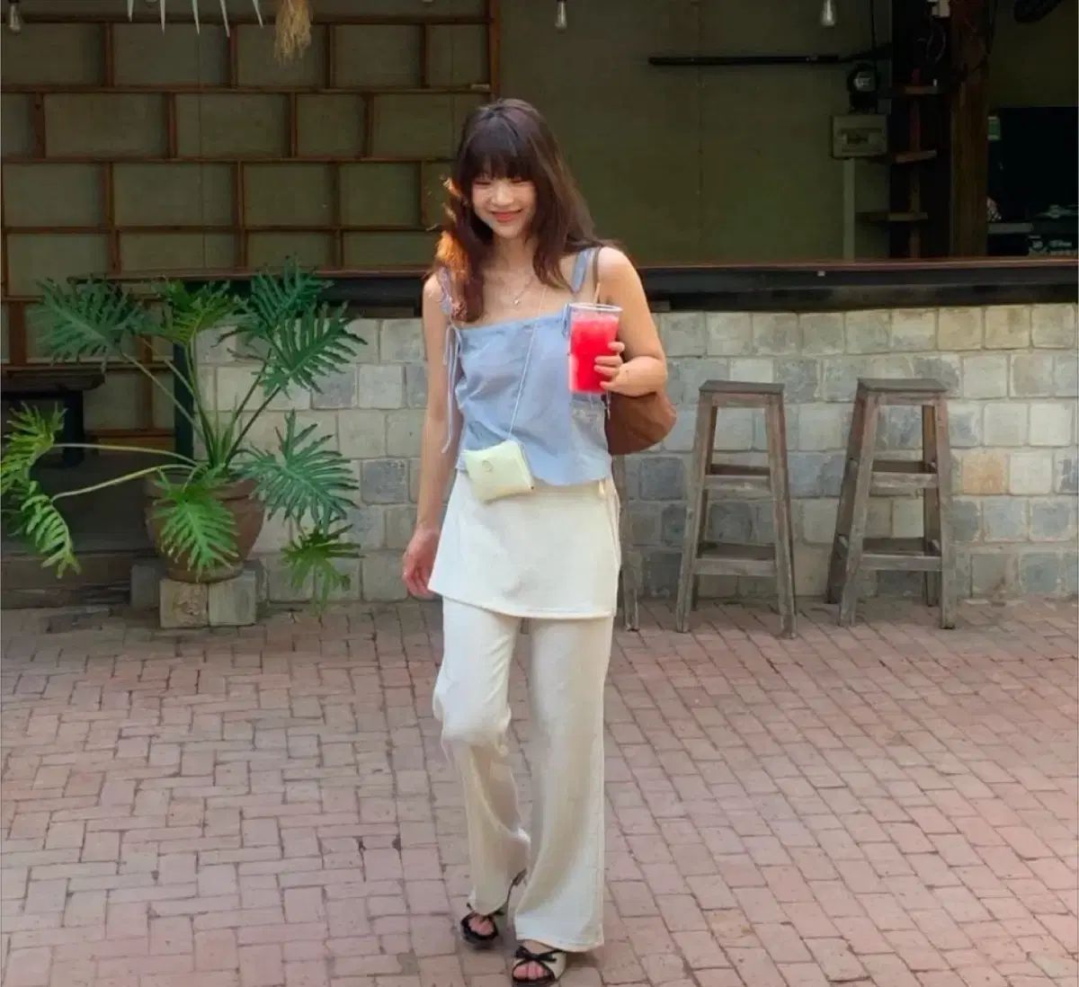 タナット スカンツ アイボリー