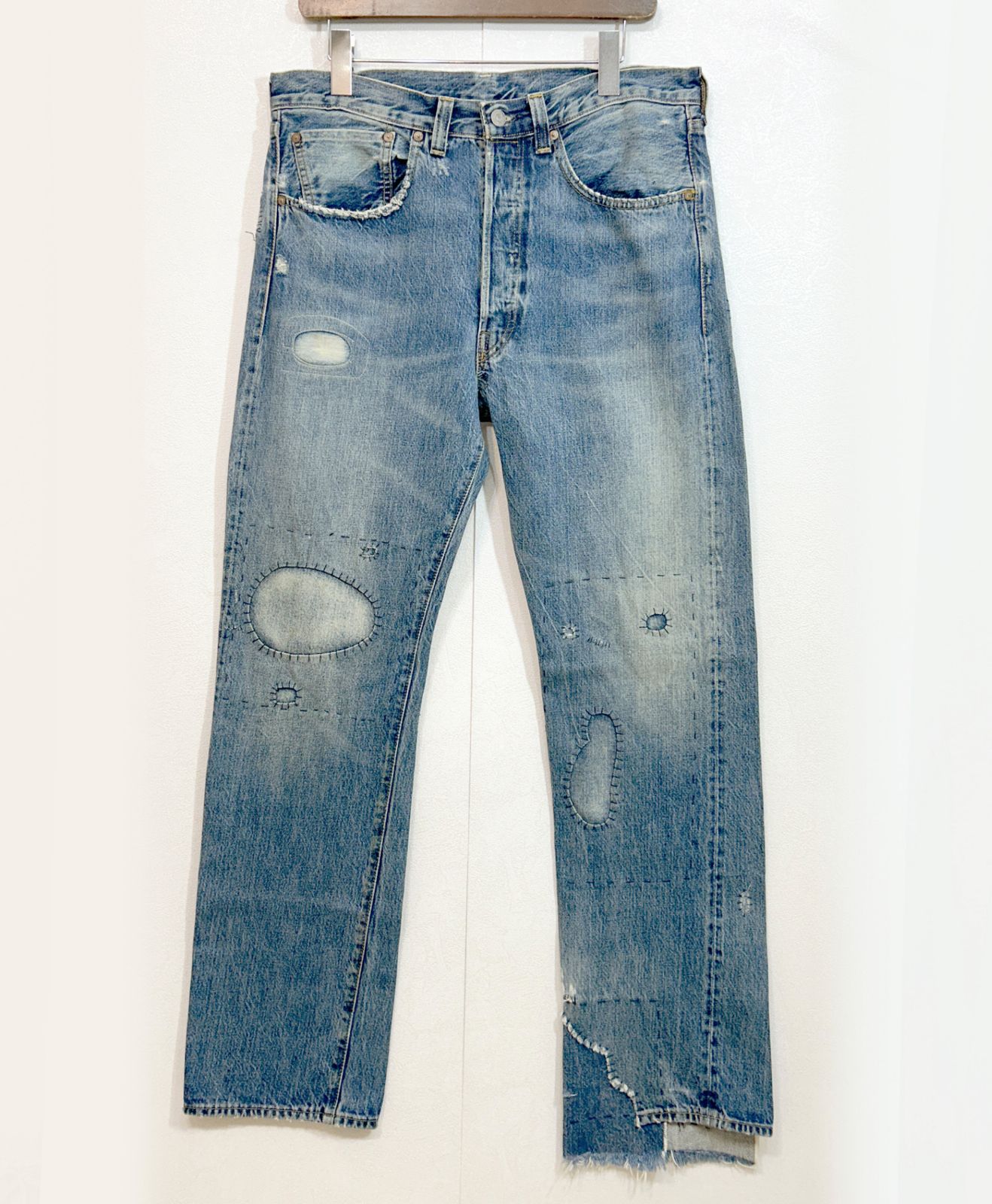 S*8様 Levi's 501Z XX デニムパンツ W34 L34 Levi's (W34 L32) 1947年モデル 復刻 501XX 加工デニムパンツ 47501