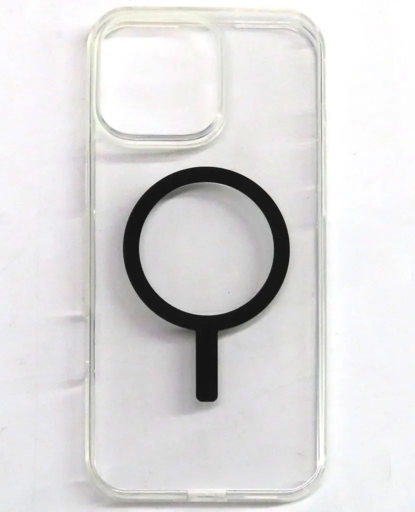 [Used] Cell Phone Accessory Elecom Hybrid Case for iPhone 16 Pro Max (Black) [PM-A24DMAG02BK]