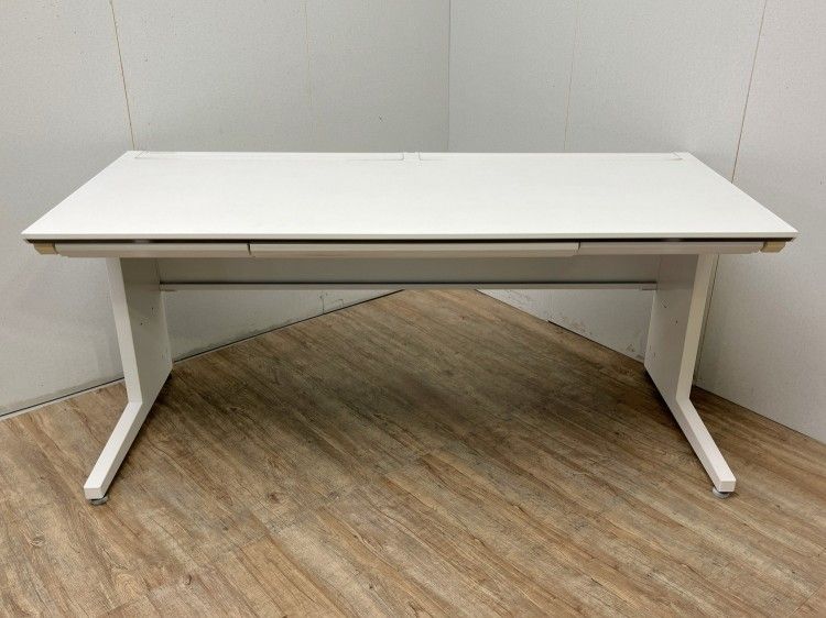 【中古品】コクヨ isシリーズ 1600平デスク ホワイト