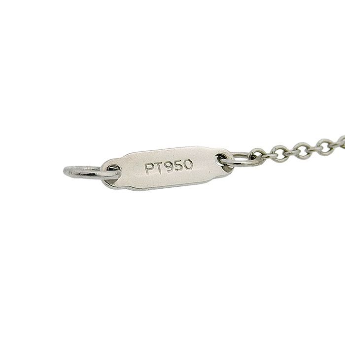 TIFFANY & Co. ティファニー ソリティア ダイヤ ネックレス Pt950
