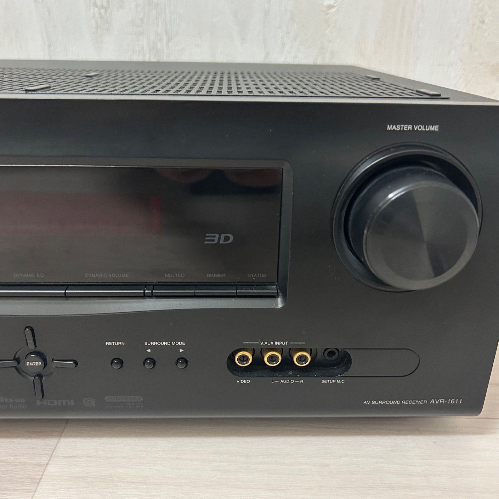 DENON AVアンプ AVR-1611 AVサラウンドレシーバー HDMI 通電確認済 取