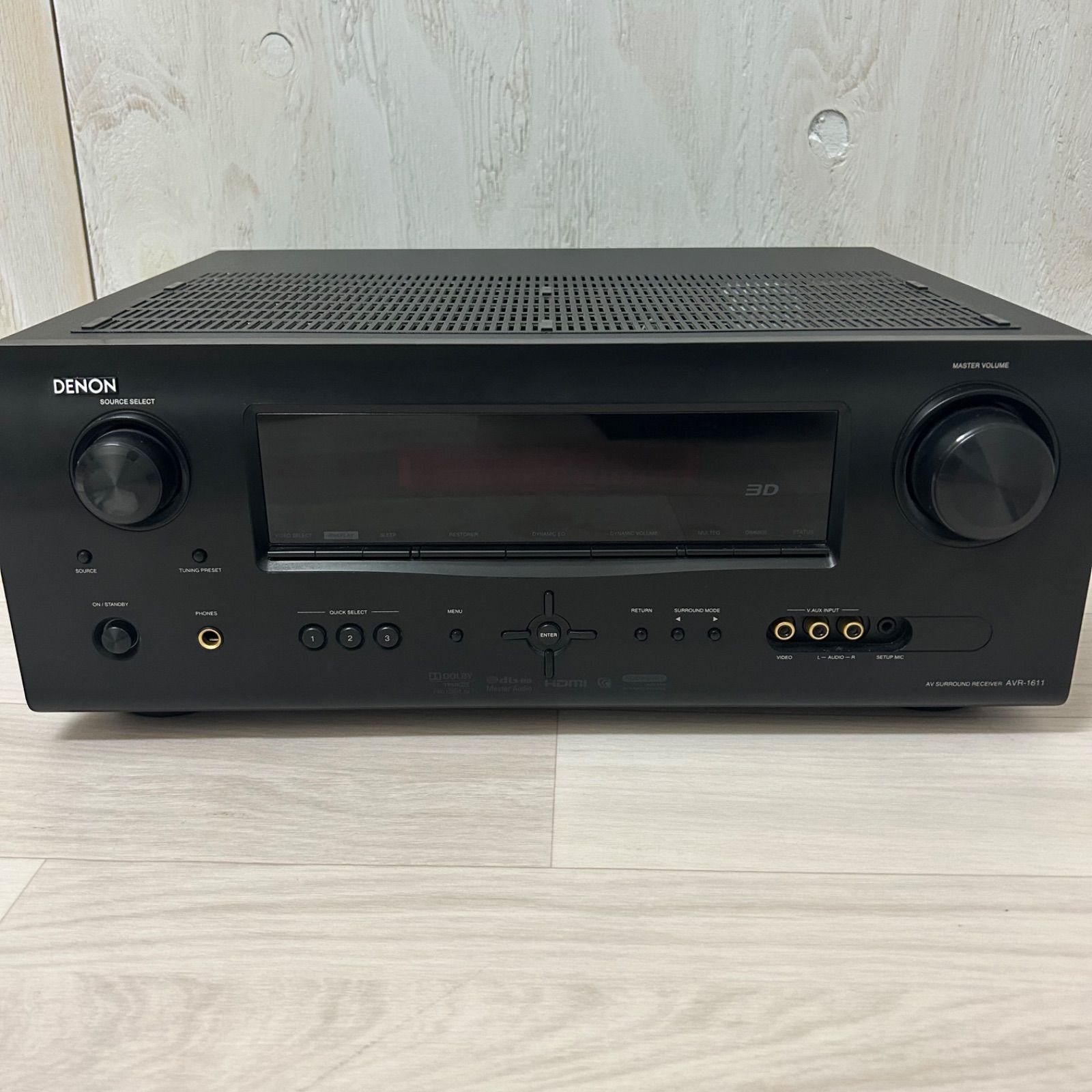 DENON AVアンプ AVR-1611 AVサラウンドレシーバー HDMI 通電確認済 取