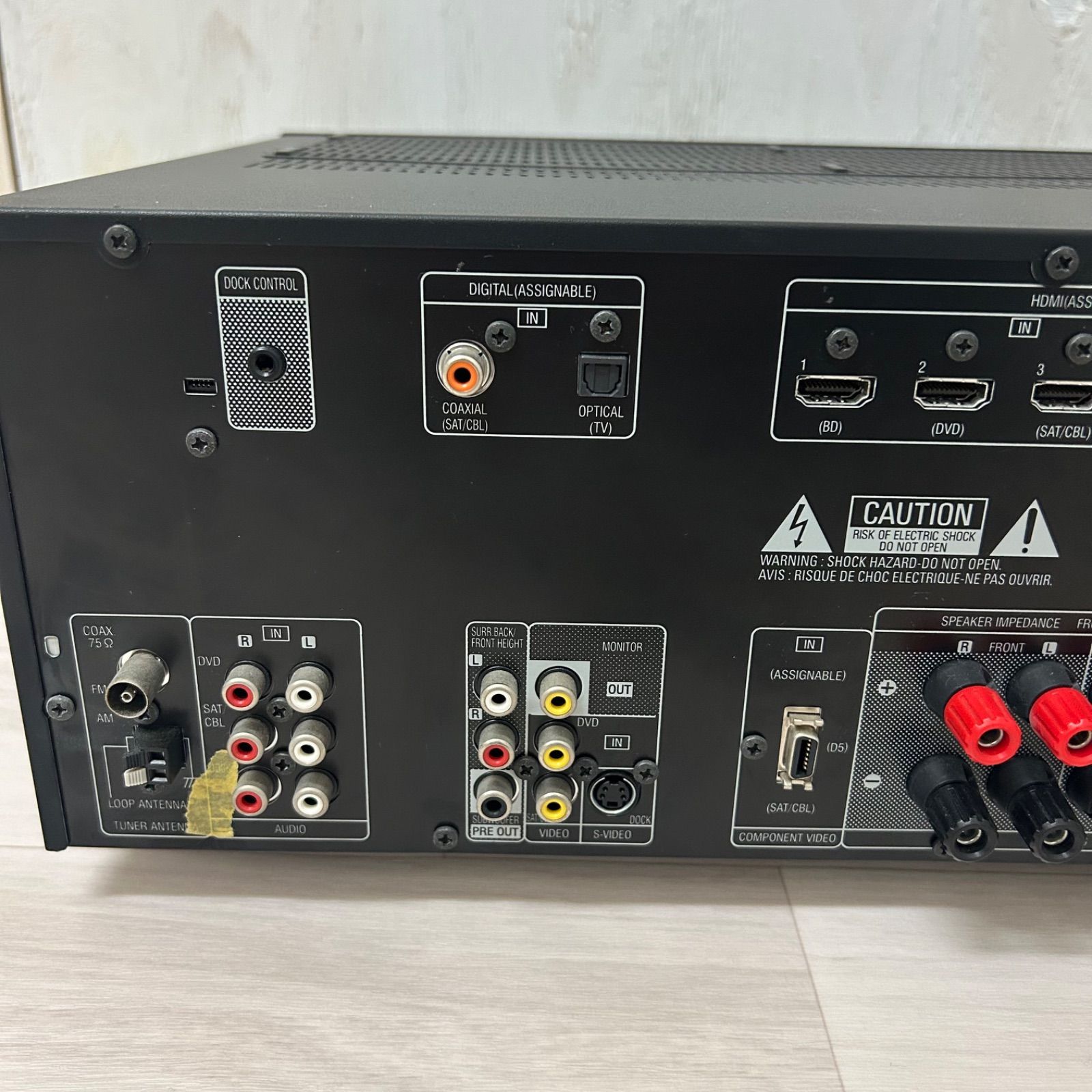 DENON AVアンプ AVR-1611 AVサラウンドレシーバー HDMI 通電確認済 取