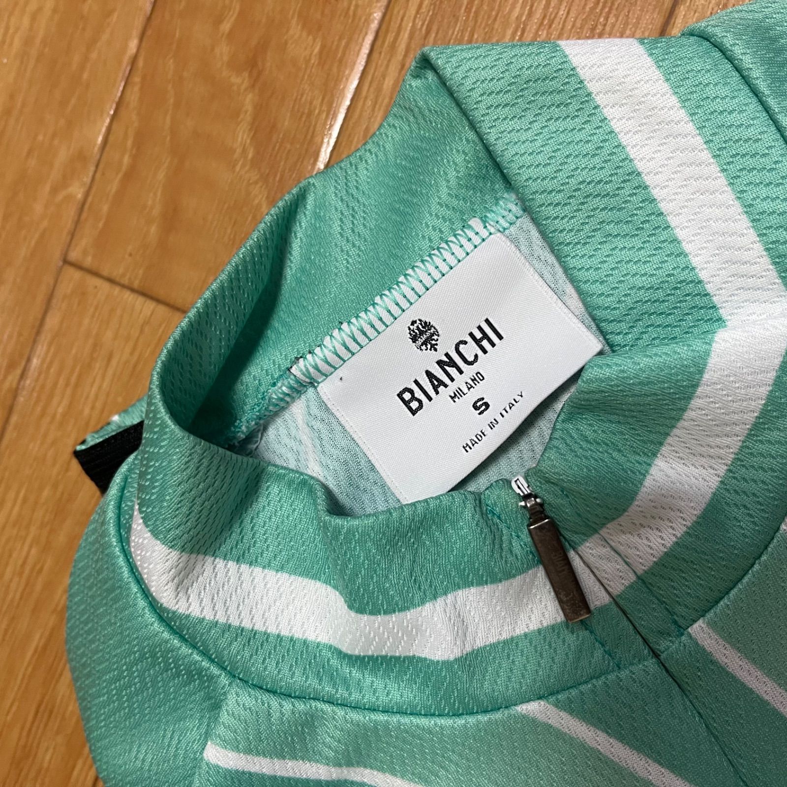Bianchi Milano ビアンキ ミラノ サイクルジャージ 半袖 Sサイズ
