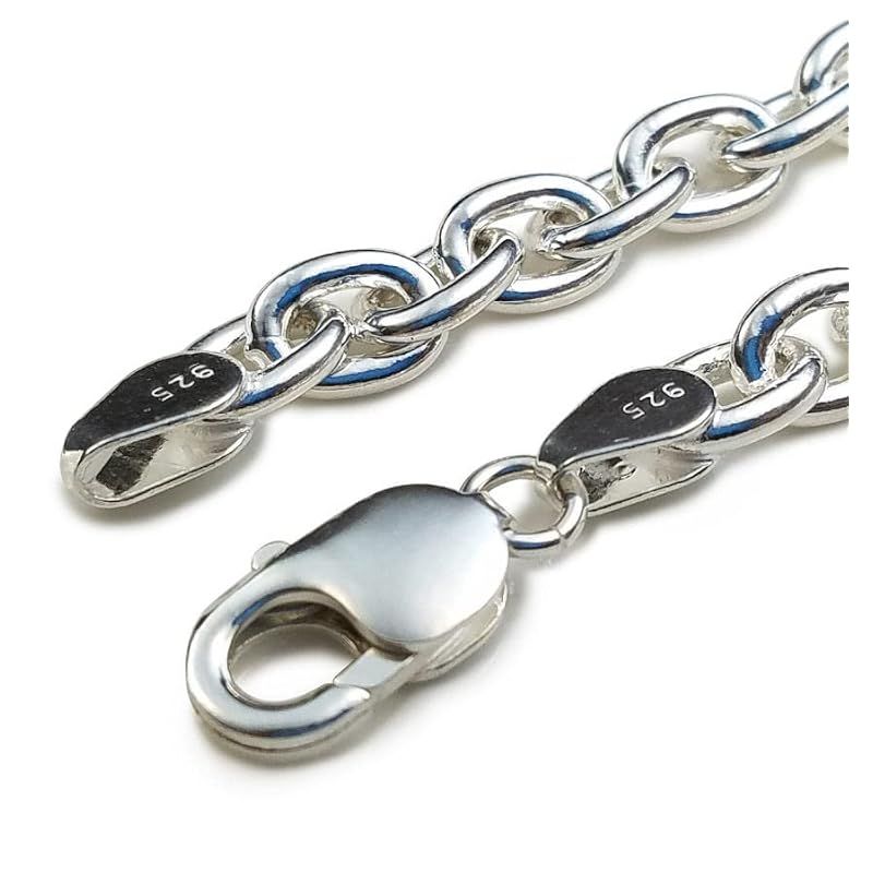 [dredline] 7.3mm/70cm cl200 小豆チェーン シルバーネックレス レディース メンズ 鎖 ペンダント用 メンズ silver925 シルバー925 シルバーアクセ (70, CL200 幅7.3mm)