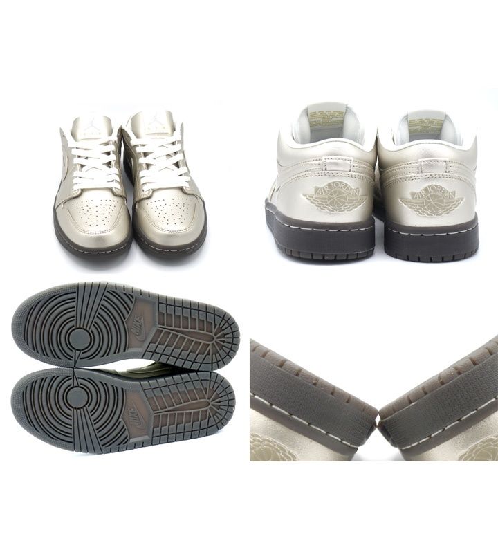 ナイキ NIKE 【 WMNS AIR JORDAN 1 LOW SE Metallic Zinc HQ3529 099