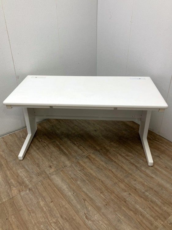 【中古品】イナバ 1400平デスク ホワイト
