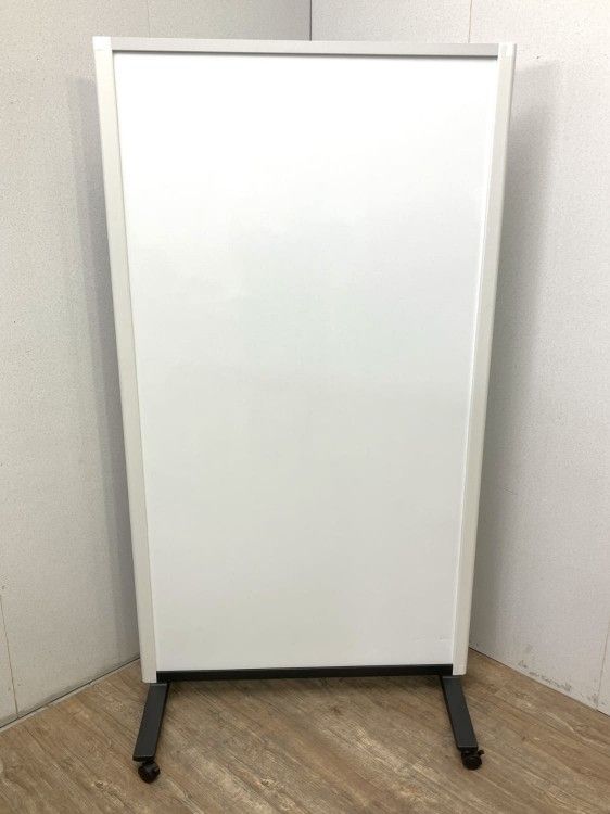 【中古品】 ホワイトボードパーテーション PWJ-0918DSK-C ホワイト