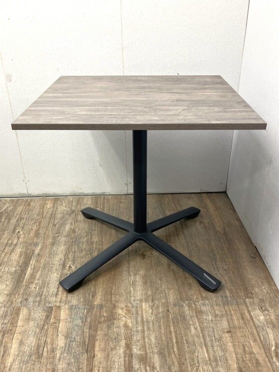 【中古品】イトーキ 750角テーブル グレー