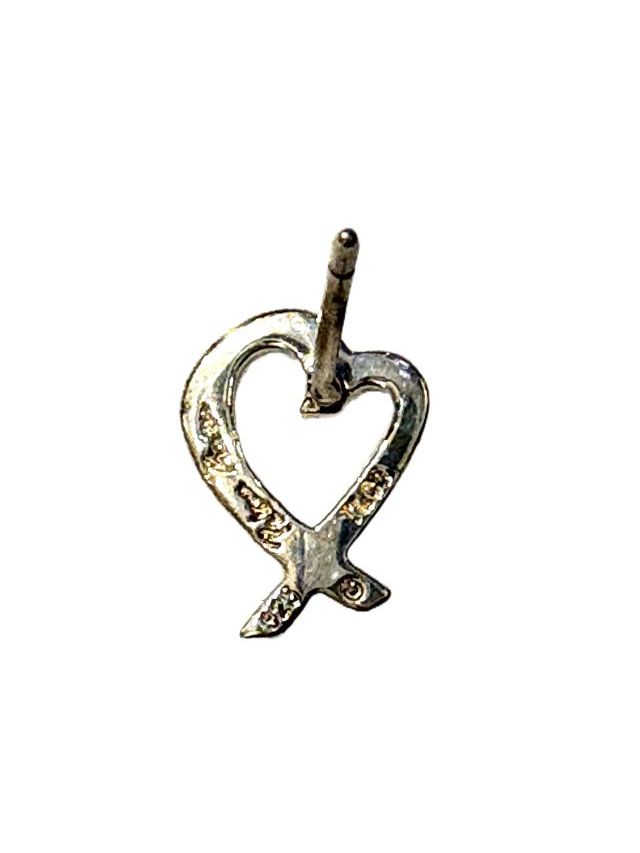 TIFFANY&Co. ティファニー ラビングハートピアス/SV/1.3g ﾊﾟﾛﾏ・ﾋﾟｶｿ