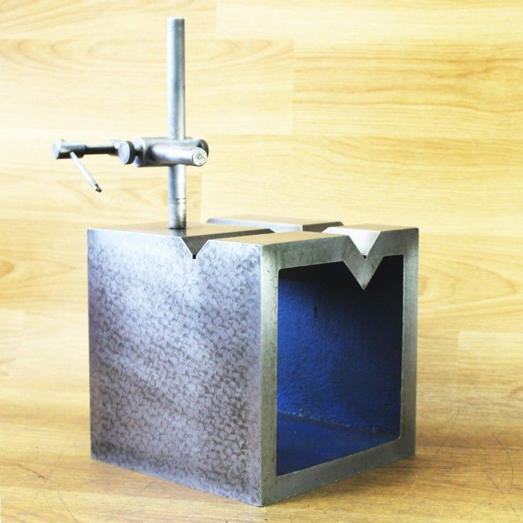200ｍｍ枡ブロック V溝付桝形ブロック キサゲ入り