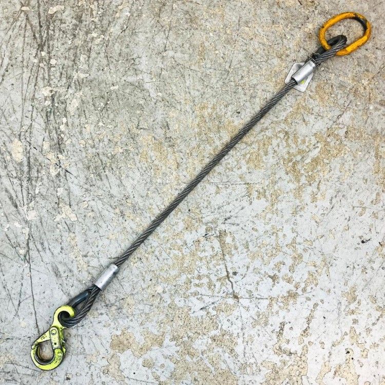 MARTEC/マーテック OBK-6-10 1.25ｔ 1点吊りフック付ワイヤー ワイヤースリング
