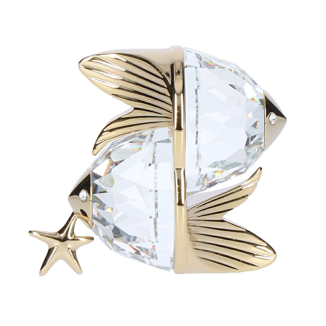 スワロフスキー SWAROVSKI 置物 オブジェ フィギュア オーナメント 星座 魚座 西洋占星術 動物 クリスタル ZODIAC 5670304 うお座 PISCES 10,360円