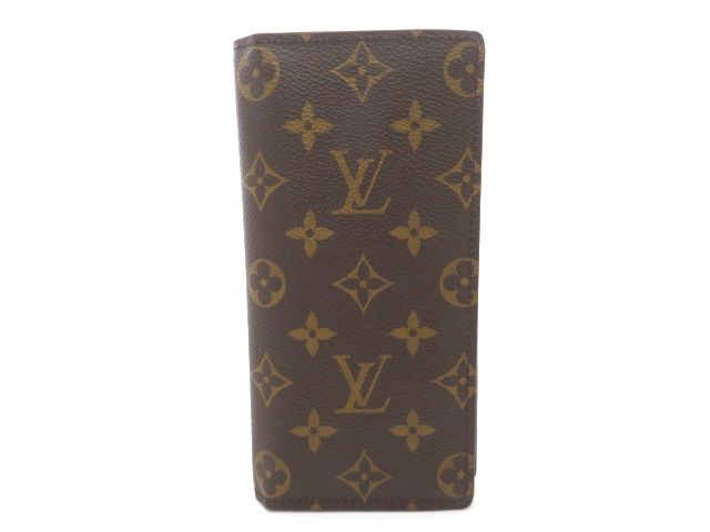 LOUIS VUITTON ルイ・ヴィトン ポルトフォイユ・ブラザ M66540 二つ折り長財布 モノグラム【中古】【473】