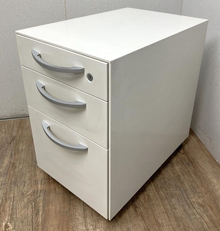 【中古品】プラス XFシリーズ 3段インサイドワゴン XC-F046SC-3 W4 ホワイト