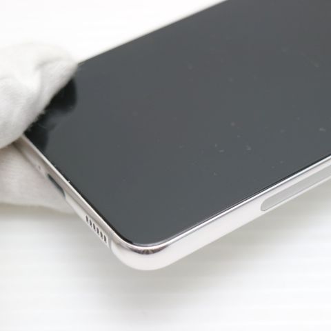 新品同様 Galaxy S22 SC-51C ファントムホワイト スマホ 白ロム 土日祝