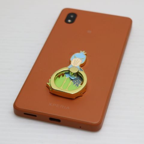超美品 Xperia Ace III A203SO ブリックオレンジ スマホ 白ロム 土日祝