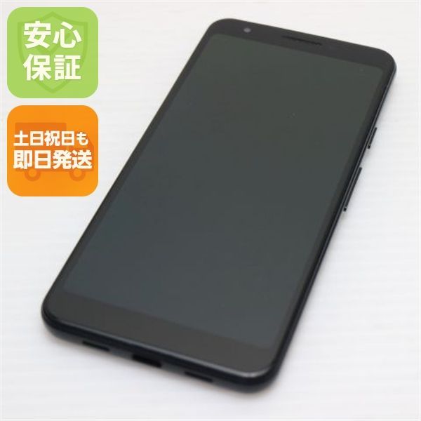 美品 Google Pixel 3a ジャストブラック スマホ 本体 白ロム 土日祝
