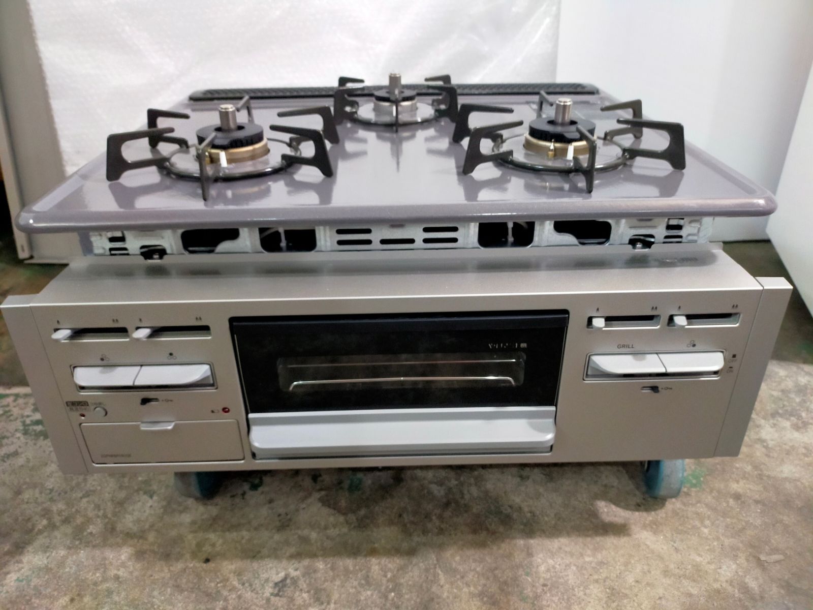 ビルトインコンロ クリナップ 都市ガス用 ZGFNK6R18QSE 2025年製