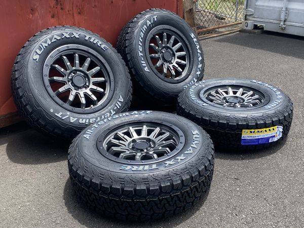 大決算!! 16インチ タイヤホイール4本セット オールテレーン AT 235/70R16 ホワイトレター デリカD5 RAV4 CX5 エクストレイル 新品 純正車高装着可能 在庫限り 特価 売り切り