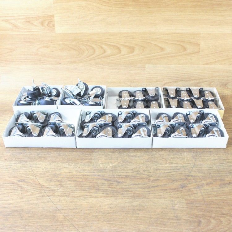 HAMMER CASTER/ハンマーキャスター 415E-40/420E-40/420ER-40 固定・自在キャスター 40ｍｍ 48Pcs 旋回キャスター