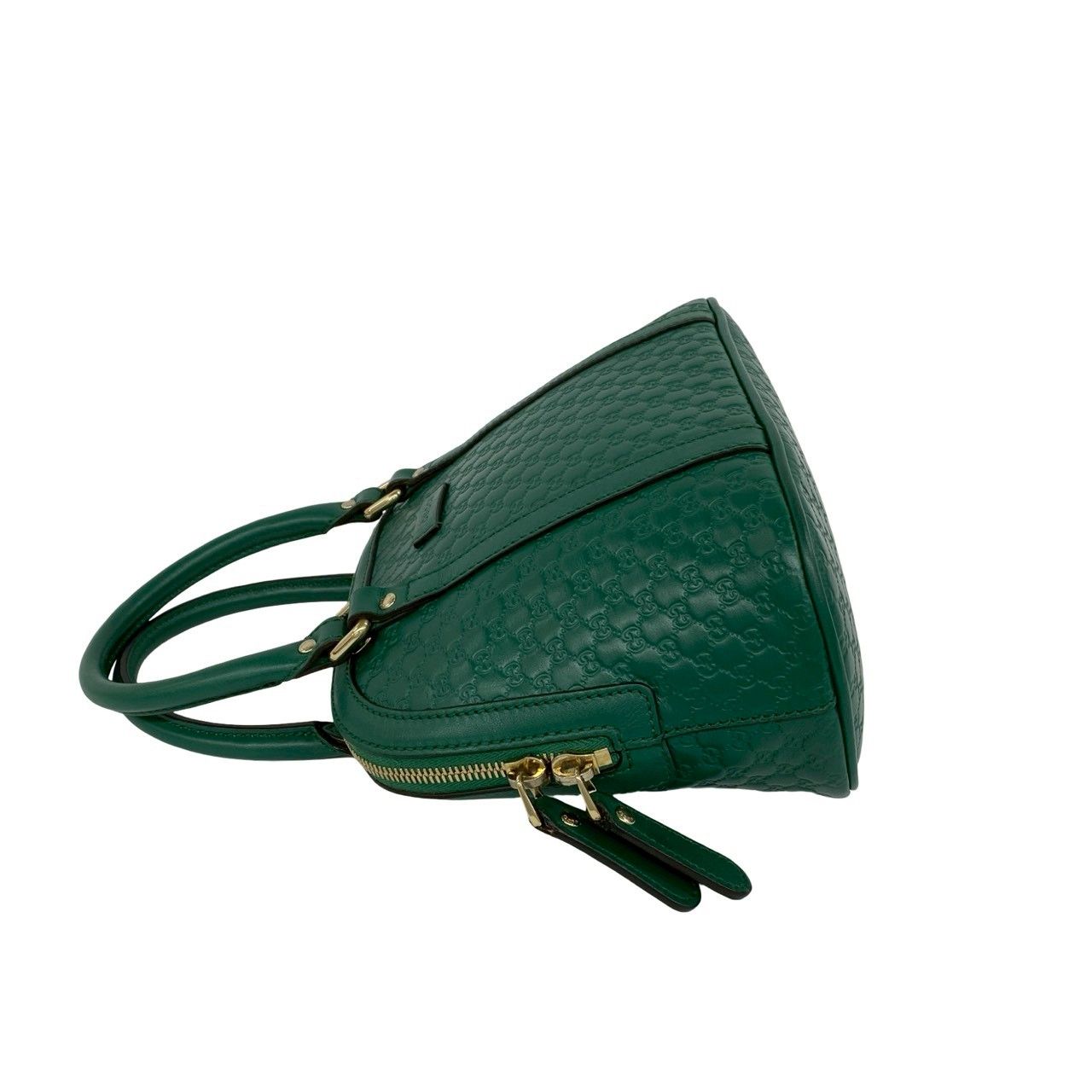 極 美品 GUCCI グッチ マイクロ グッチシマ レザー 本革 2way 
