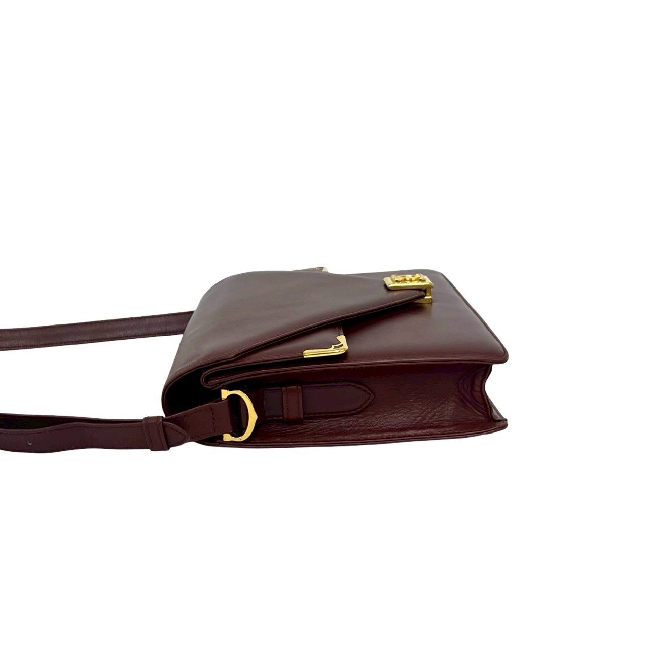 極 美品 袋付き CARTIER カルティエ マストライン レザー 本革