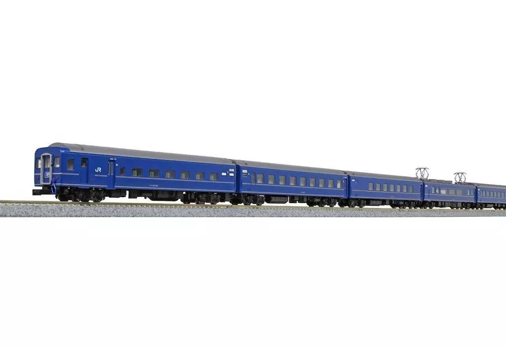 【新品】鉄道模型 1/150 24系25形 寝台特急「瀬戸・あさかぜ」 7両基本セット [10-2219]