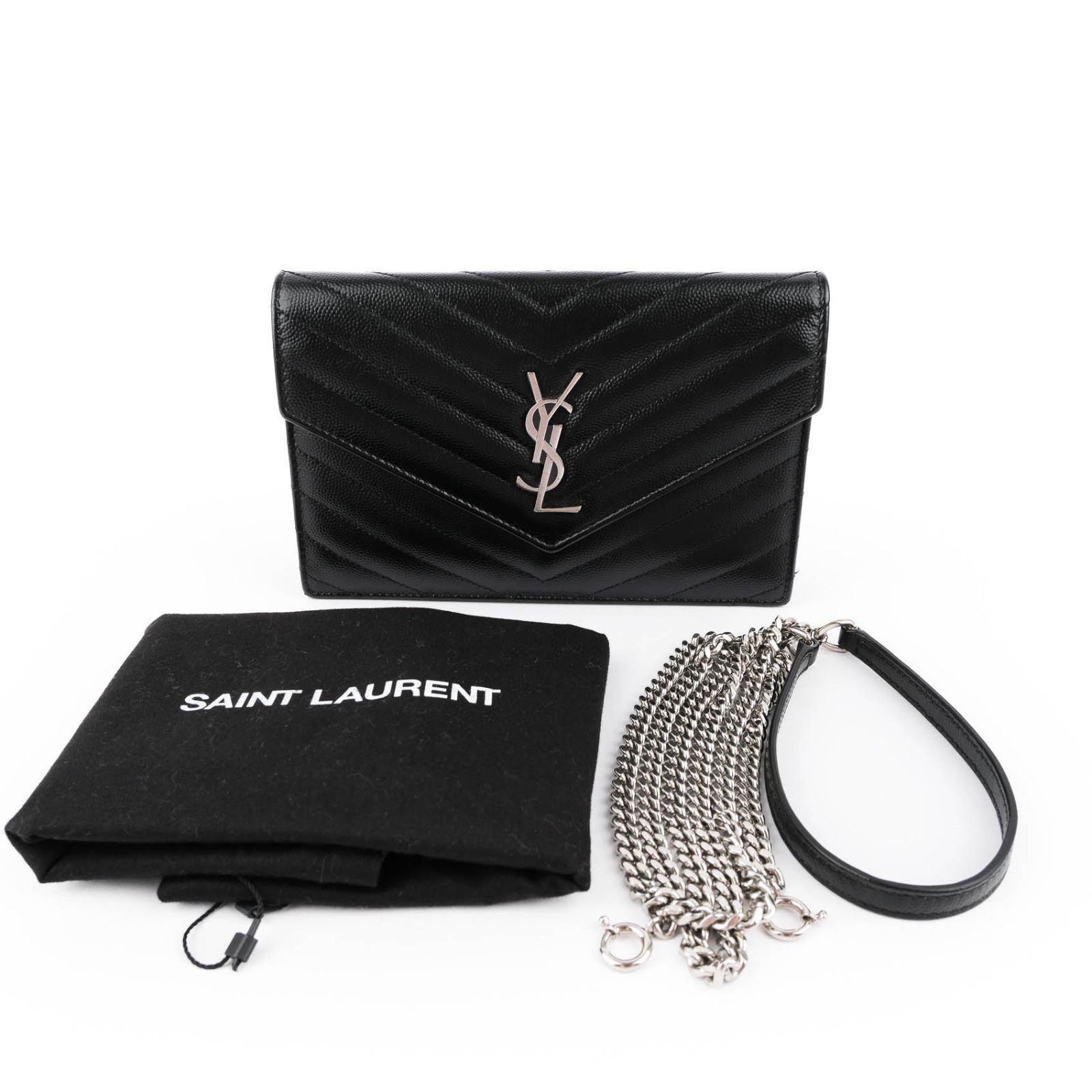 美品】サンローランパリ SAINT LAURENT PARIS マテラッセ チェーン