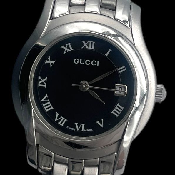 新品電池 稼働品 GUCCI グッチ 5500L Gクラス レディース腕時計