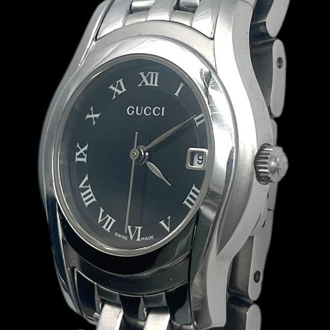 新品電池 稼働品 GUCCI グッチ 5500L Gクラス レディース腕時計
