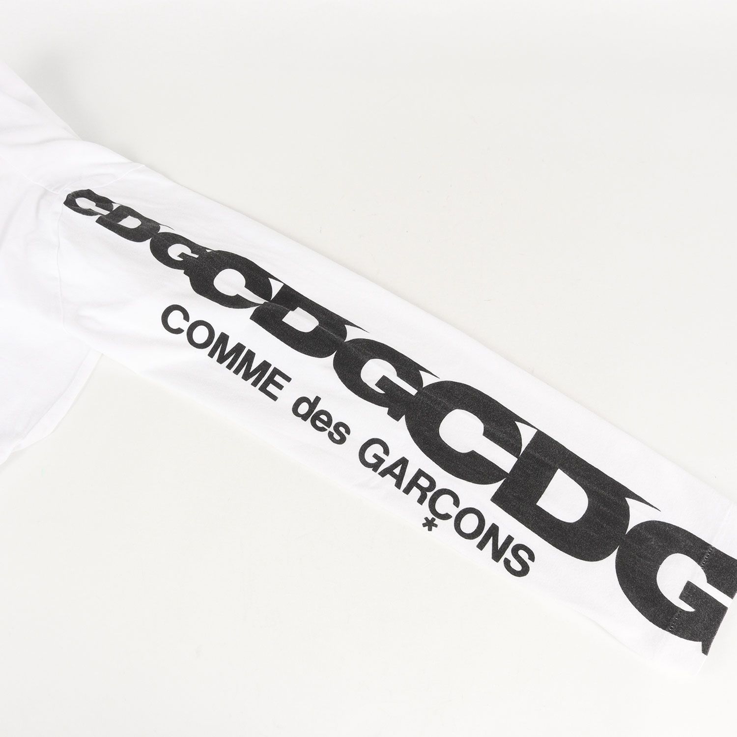 COMME des GARCONS コムデギャルソン Tシャツ ホワイト 白 サイズ:XL