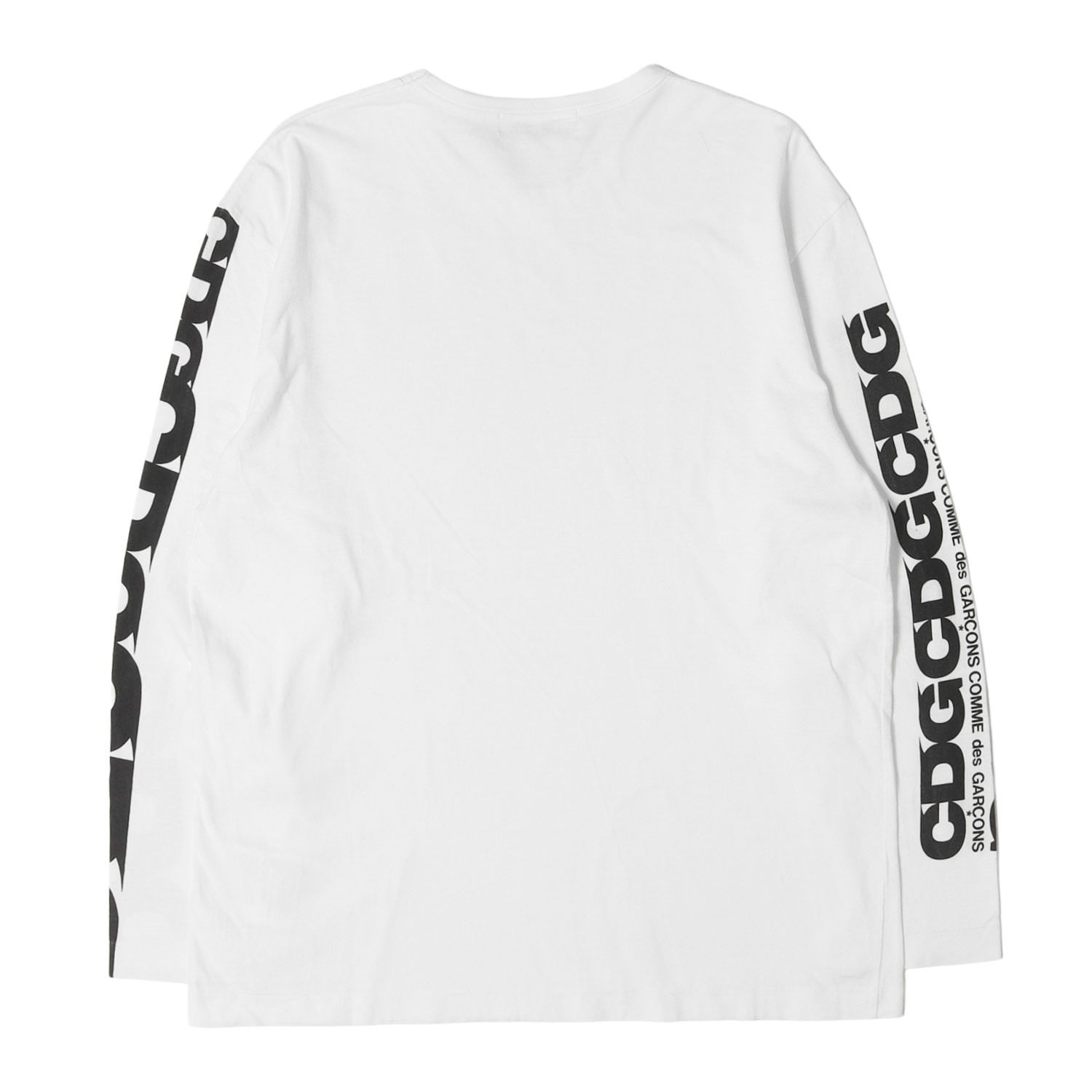 COMME des GARCONS コムデギャルソン Tシャツ ホワイト 白 サイズ:XL