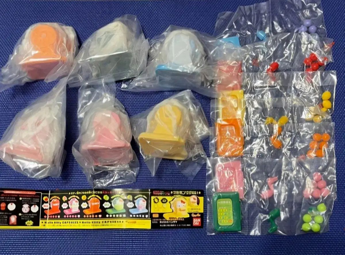 ハローキティガチャ6種セット ハローキティフィギュア ハローキティフルーツ占いガチャ ハローキティガチャ