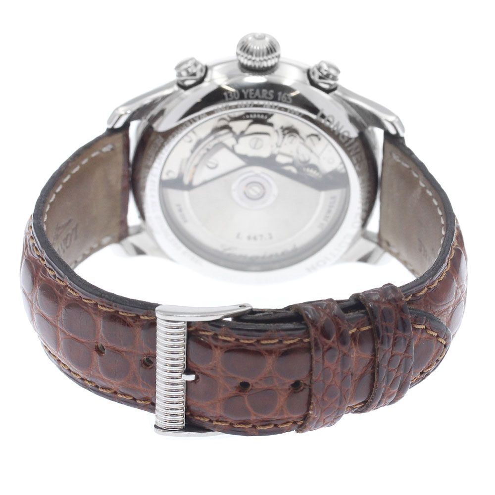 ロンジン LONGINES L2.613.4/L2.615.4/L2.614.4 130周年記念3本セット 1000本限定 自動巻き メンズ 箱・保証書付き_950933 ロンジン LONGINES L2.613.4/L2.615.4/L2.614.4 130周年記念3本セット