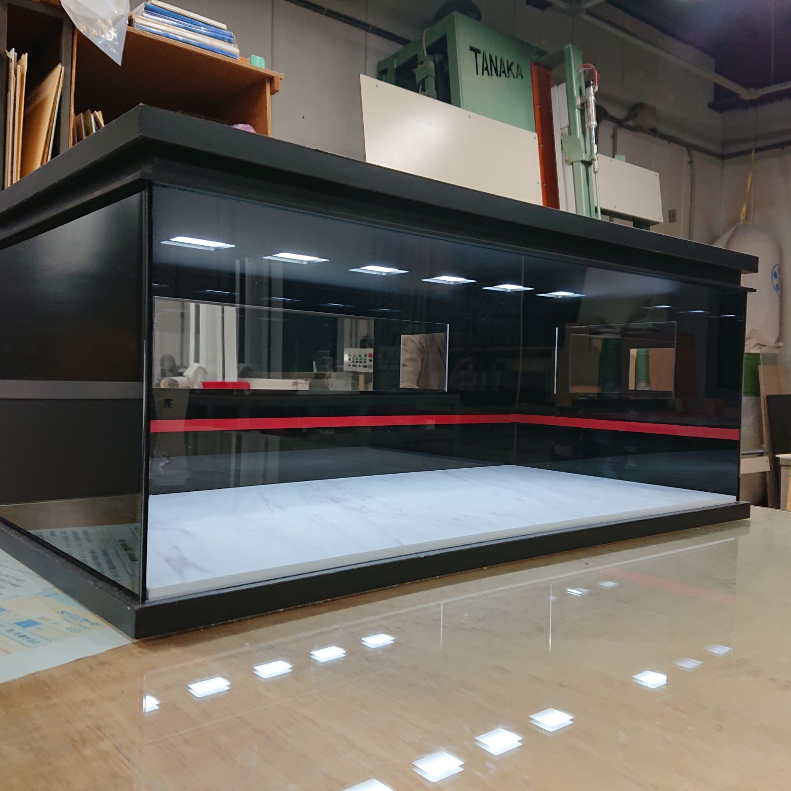 専用出品  ショールーム風ジオラマショーケース ハンドメイド その他 専用商品 ショールーム風ジオラマショーケース