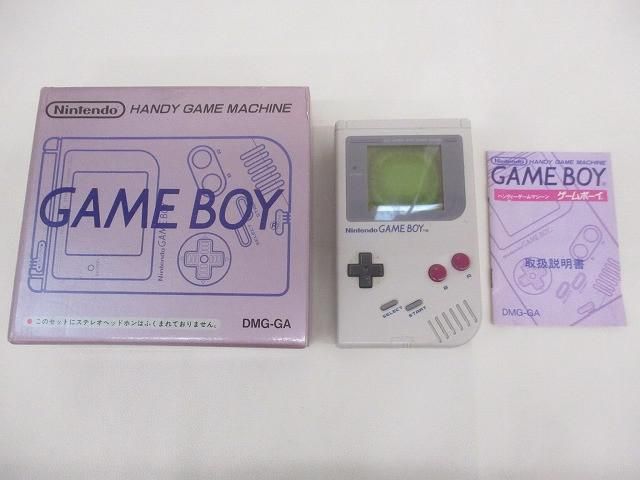 中古品 ゲーム ゲームボーイ 本体 DMG-01 動作品 箱・説付き