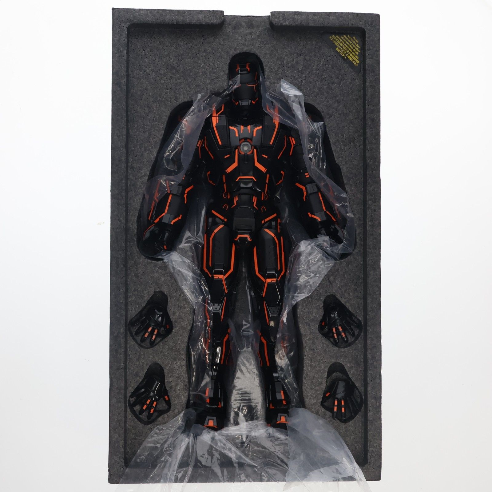 ムービー・マスターピース DIECAST ウォーマシン(ネオンテック/オレンジ版) アイアンマン2 1/6 完成品 可動フィギュア アベンジャーズ/エンドゲーム エクスクルーシブ・ストア by ホットトイズ限定(MM#553D35) ホットトイズ ムービー・マスターピース DIECAST ウォーマシン(ネオンテック