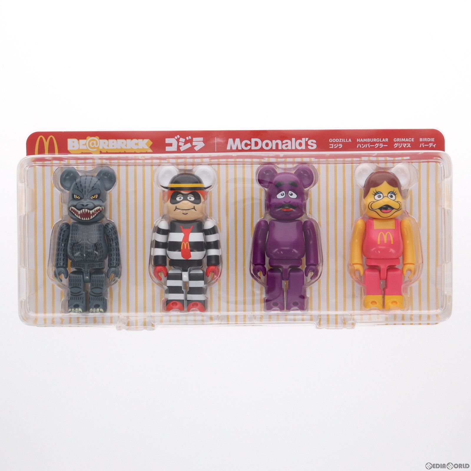 マクドナルド限定 BE@RBRICK(ベアブリック) ゴジラVSマクドナルド 150