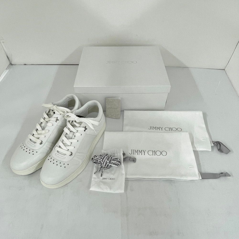 ジミーチュウ JIMMY CHOO スニーカー HAWAII ホワイト 替えシュー