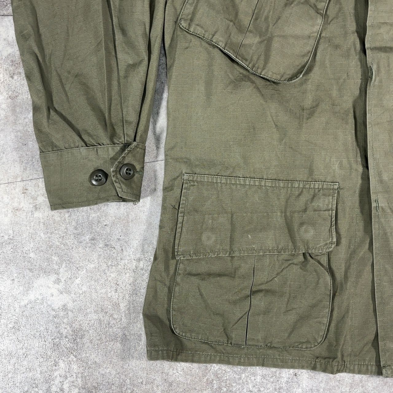 U.S.ARMY 60's ジャングルファティーグジャケット 5TH 69年会計 SMALL