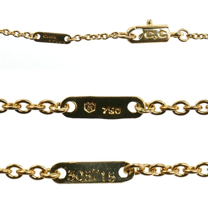 Carrera y Carrera カレライカレラ K18YG イエローゴールド ネックレス