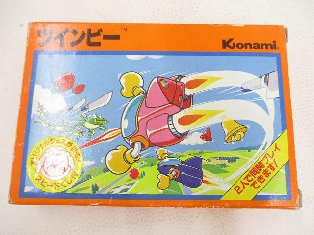 中古品 ゲーム ファミコン ソフト ツインビー 箱・取説付き - メルカリ