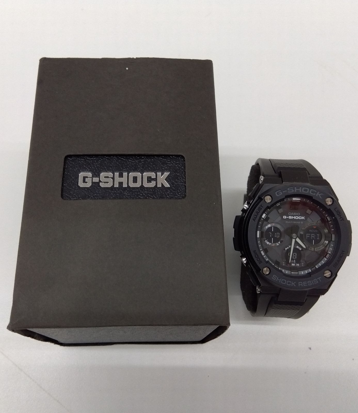 【中古品・現状品】CASIO カシオ　G-SHOCK　GST-w100G　電波時計　ソーラー　E-243 9,625円
